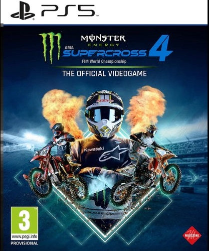 Monster Energy Supercross The Official Videogame 4 PS5